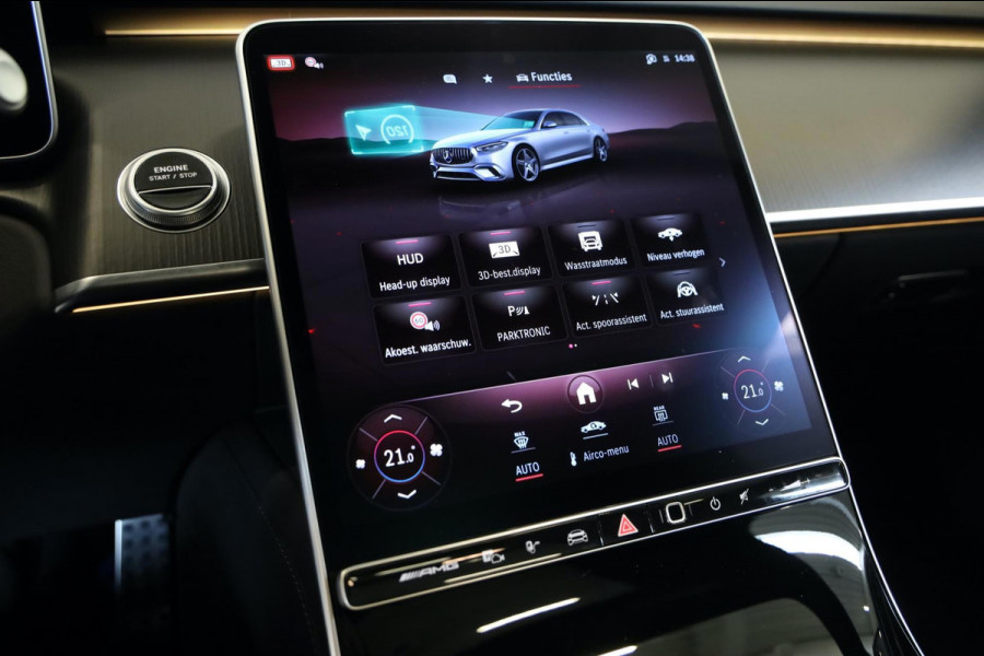 Mercedes-Benz S-Klasse AMG S 63 E S63e LANG PERFORMANCE 4 Matic+ 802PK ACHTERASBESTURING LEASE / INRUIL MOG