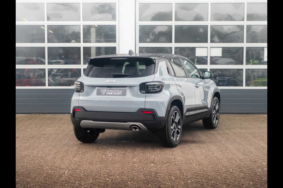 Jeep Avenger 1.2 e-Hybrid Summit | Uit voorraad leverbaar | Winter Pack | Schuif/Kanteldak | Infotaiment&Convenience Pack | Bicolore