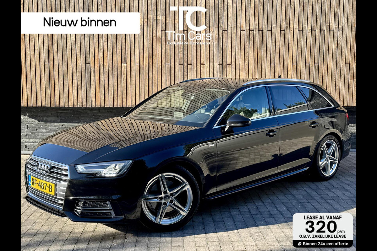 Audi A4 Avant 1.4 TFSI Sport S line edition Automaat | LED verlichting | Apple CarPlay | Lane assist & verkeersbord detectie | Cruise & Audi A4 Avant 1.4 TFSI Sport S line edition Automaat | LED verlichting | Apple CarPlay | Lane assist & verkeersbord detectie | Cruise &