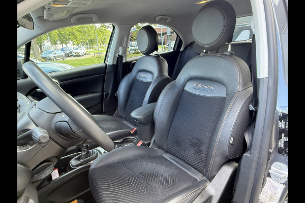 Fiat 500X Cross BWJ 2018 | 1.4T 141PK S-Design Cross | TREKHAAK | NAVI | XENON | LEDER/STOF | AIRCO | CARPLAY | 18'' LMV | PDC | PRIVACY GLASS