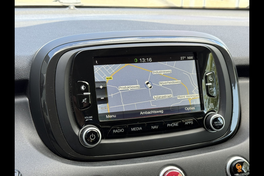 Fiat 500X Cross BWJ 2018 | 1.4T 141PK S-Design Cross | TREKHAAK | NAVI | XENON | LEDER/STOF | AIRCO | CARPLAY | 18'' LMV | PDC | PRIVACY GLASS