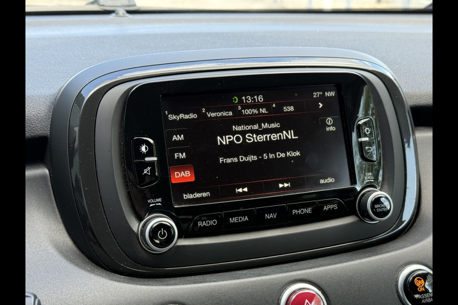 Fiat 500X Cross BWJ 2018 | 1.4T 141PK S-Design Cross | TREKHAAK | NAVI | XENON | LEDER/STOF | AIRCO | CARPLAY | 18'' LMV | PDC | PRIVACY GLASS