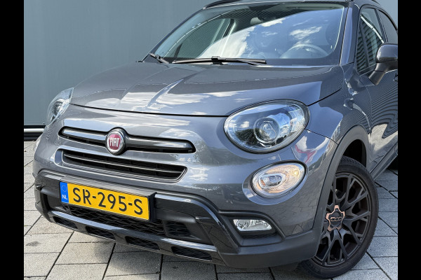 Fiat 500X Cross BWJ 2018 | 1.4T 141PK S-Design Cross | TREKHAAK | NAVI | XENON | LEDER/STOF | AIRCO | CARPLAY | 18'' LMV | PDC | PRIVACY GLASS
