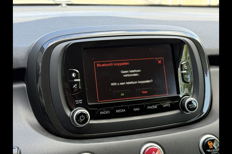 Fiat 500X Cross BWJ 2018 | 1.4T 141PK S-Design Cross | TREKHAAK | NAVI | XENON | LEDER/STOF | AIRCO | CARPLAY | 18'' LMV | PDC | PRIVACY GLASS