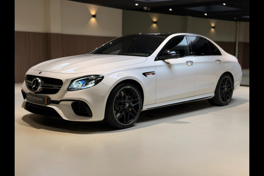 Mercedes-Benz E-Klasse AMG E63 S 4MATIC PANO|SCHAALSTOELEN|MEMORY|BURMESTER|STOELVERWARMING Mercedes-Benz E-Klasse AMG E63 S 4MATIC PANO|SCHAALSTOELEN|MEMORY|BURMESTER|STOELVERWARMING