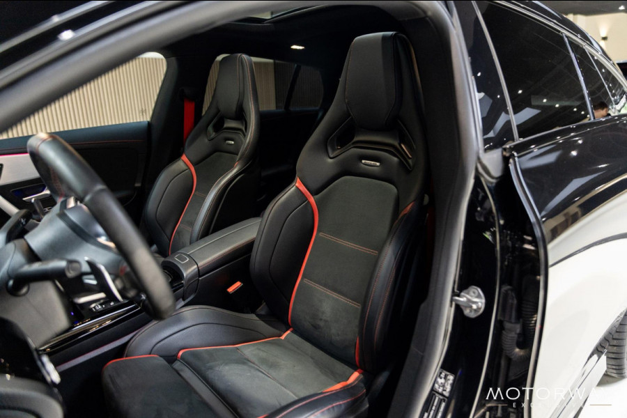 Mercedes-Benz CLA-Klasse Shooting Brake AMG 45 S 4MATIC+ Premium Plus |PANO|CAMERA|SFEER|BURMESTER|KUIPSTOELEN|MEMORY Mercedes-Benz CLA-Klasse Shooting Brake AMG 45 S 4MATIC+ Premium Plus |PANO|CAMERA|SFEER|BURMESTER|KUIPSTOELEN|MEMORY