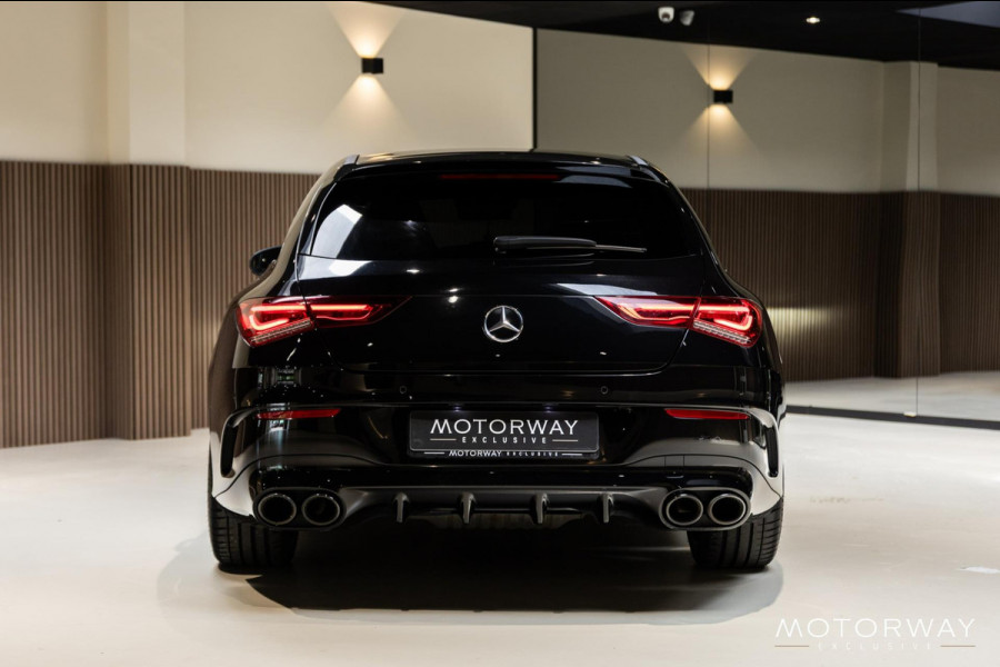 Mercedes-Benz CLA-Klasse Shooting Brake AMG 45 S 4MATIC+ Premium Plus |PANO|CAMERA|SFEER|BURMESTER|KUIPSTOELEN|MEMORY Mercedes-Benz CLA-Klasse Shooting Brake AMG 45 S 4MATIC+ Premium Plus |PANO|CAMERA|SFEER|BURMESTER|KUIPSTOELEN|MEMORY