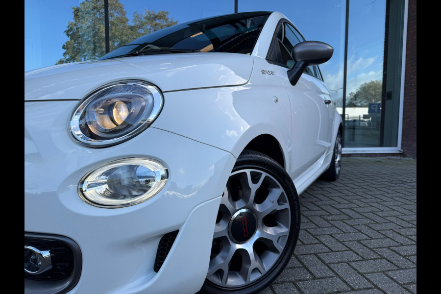 Fiat 500 1.0 Hybrid Sport - Navi - Climate - Panodak - Parkeerhulp - Org.NL