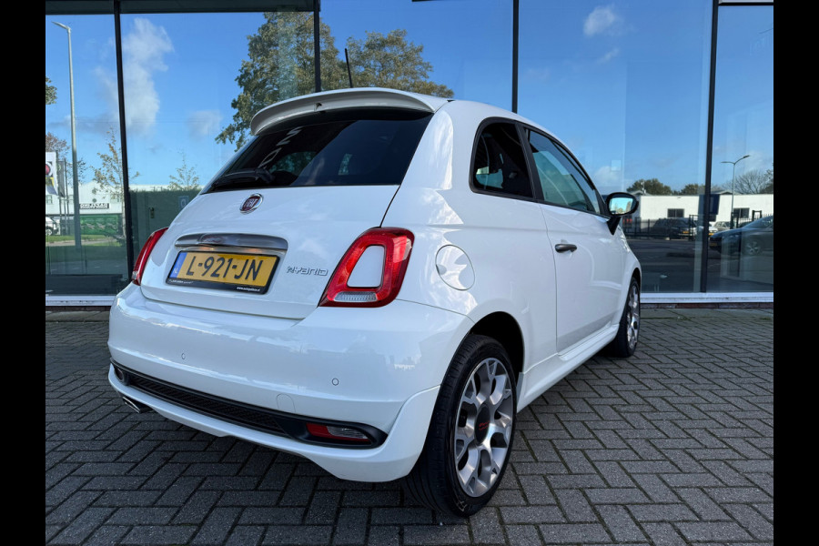 Fiat 500 1.0 Hybrid Sport - Navi - Climate - Panodak - Parkeerhulp - Org.NL