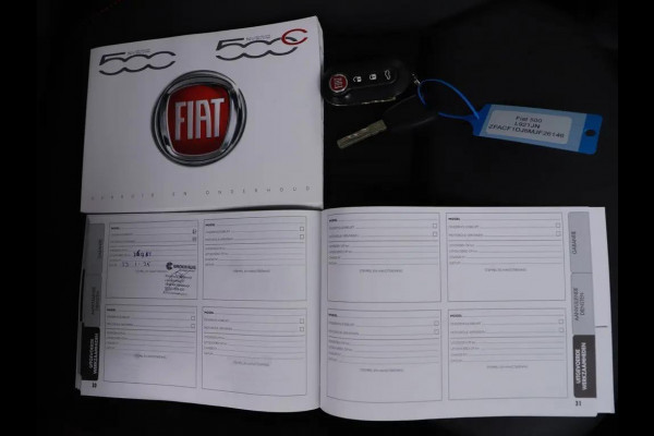 Fiat 500 1.0 Hybrid Sport - Navi - Climate - Panodak - Parkeerhulp - Org.NL