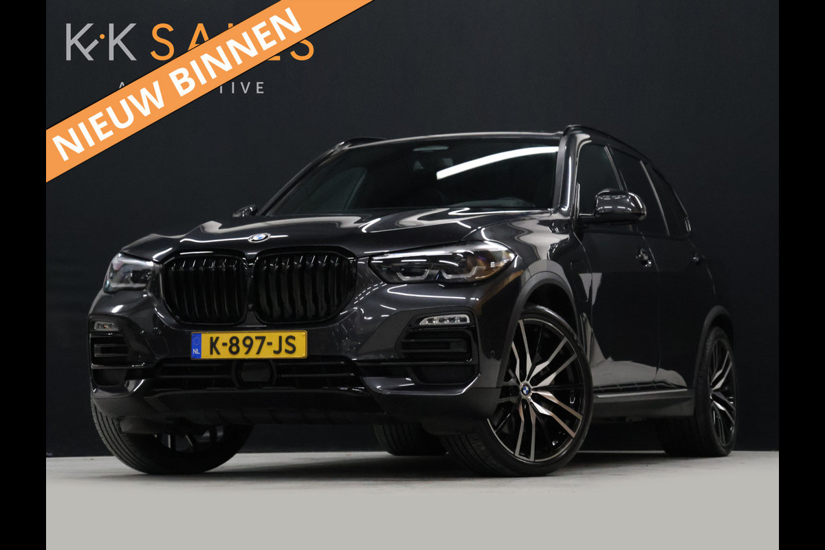 BMW X5 xDrive45e High Executive [SCHUIFKANTELDAK, TREKHAAK INKLAPBAAR, MEMORY SEATS, HARMAN/KARDON, APPLE CARPLAY, ANDROID, 360 CAMERA, HEAD-UP, STUURVERWARMING, STOELVERWARMING, ADAPTIVE CRUISE, VOL LEDER, NIEUWSTAAT]