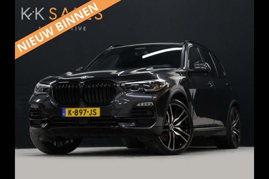 BMW X5 xDrive45e High Executive [SCHUIFKANTELDAK, TREKHAAK INKLAPBAAR, MEMORY SEATS, HARMAN/KARDON, APPLE CARPLAY, ANDROID, 360 CAMERA, HEAD-UP, STUURVERWARMING, STOELVERWARMING, ADAPTIVE CRUISE, VOL LEDER, NIEUWSTAAT]