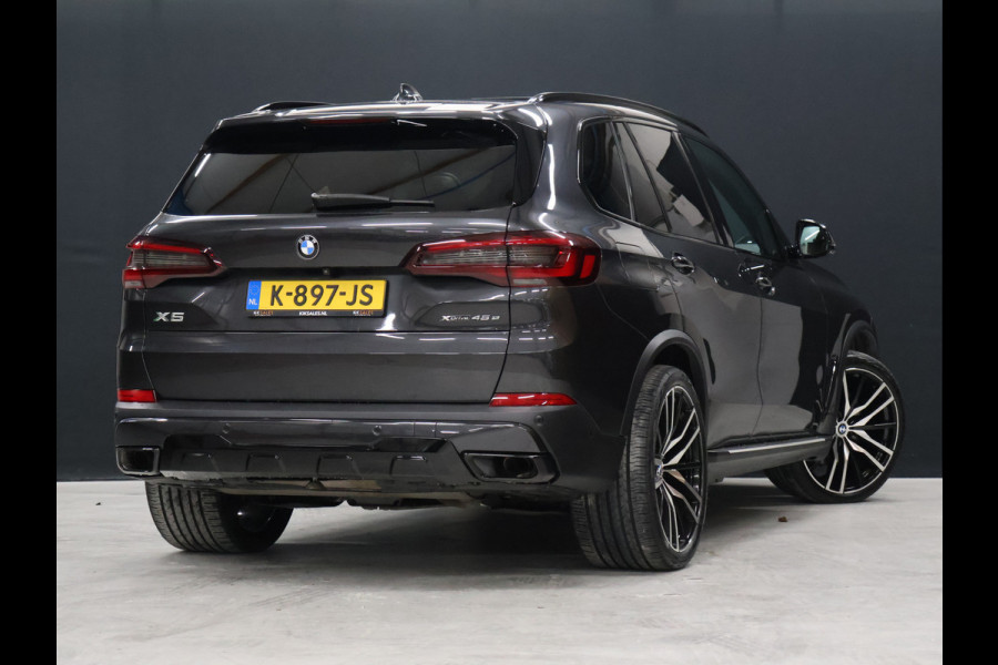 BMW X5 xDrive45e High Executive [SCHUIFKANTELDAK, TREKHAAK INKLAPBAAR, MEMORY SEATS, HARMAN/KARDON, APPLE CARPLAY, ANDROID, 360 CAMERA, HEAD-UP, STUURVERWARMING, STOELVERWARMING, ADAPTIVE CRUISE, VOL LEDER, NIEUWSTAAT]