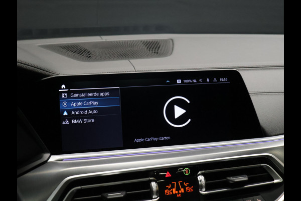 BMW X5 xDrive45e High Executive [SCHUIFKANTELDAK, TREKHAAK INKLAPBAAR, MEMORY SEATS, HARMAN/KARDON, APPLE CARPLAY, ANDROID, 360 CAMERA, HEAD-UP, STUURVERWARMING, STOELVERWARMING, ADAPTIVE CRUISE, VOL LEDER, NIEUWSTAAT]