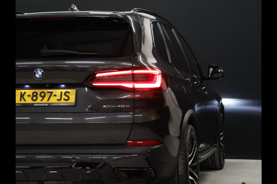 BMW X5 xDrive45e High Executive [SCHUIFKANTELDAK, TREKHAAK INKLAPBAAR, MEMORY SEATS, HARMAN/KARDON, APPLE CARPLAY, ANDROID, 360 CAMERA, HEAD-UP, STUURVERWARMING, STOELVERWARMING, ADAPTIVE CRUISE, VOL LEDER, NIEUWSTAAT]