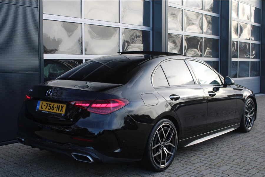 Mercedes-Benz C-Klasse 200 AMG Night | Pano | 360 | Memory | 19'' | Sfeerverlichting Mercedes-Benz C-Klasse 200 AMG Night | Pano | 360 | Memory | 19'' | Sfeerverlichting