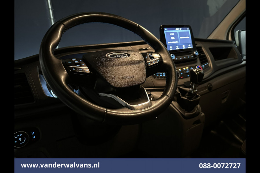 Ford Transit Custom 2.0 TDCI 131pk L2H1 Euro6 Airco | LED | Apple Carplay | Cruisecontrol | 2800kg Trekhaak Parkeersensoren, Stoelverwarming, Verwarmde voorruit, Bijrijdersbank Ford Transit Custom 2.0 TDCI 131pk L2H1 Euro6 Airco | LED | Apple Carplay | Cruisecontrol | 2800kg Trekhaak Parkeersensoren, Stoelverwarming, Verwarmde voorruit, Bijrijdersbank