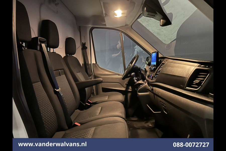 Ford Transit 2.0 TDCI 131pk L4H3 Euro6 Airco | Camera | Apple Carplay | Navigatie | Cruisecontrol | Stoelverwarming Cruisecontrol, parkeersensoren, verwarmde voorruit, bijrijdersbank, Android auto