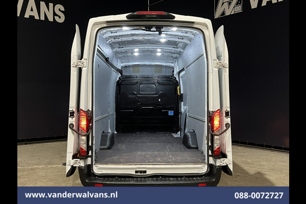 Ford Transit 2.0 TDCI 131pk L4H3 Euro6 Airco | Camera | Apple Carplay | Navigatie | Cruisecontrol | Stoelverwarming Cruisecontrol, parkeersensoren, verwarmde voorruit, bijrijdersbank, Android auto