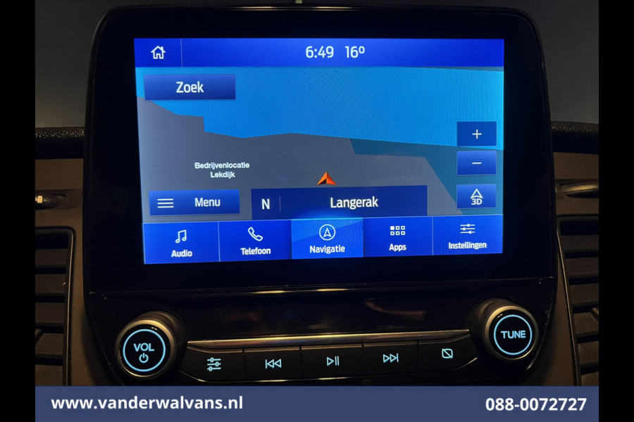 Ford Transit 2.0 TDCI 131pk L4H3 Euro6 Airco | Camera | Apple Carplay | Navigatie | Cruisecontrol | Stoelverwarming Cruisecontrol, parkeersensoren, verwarmde voorruit, bijrijdersbank, Android auto