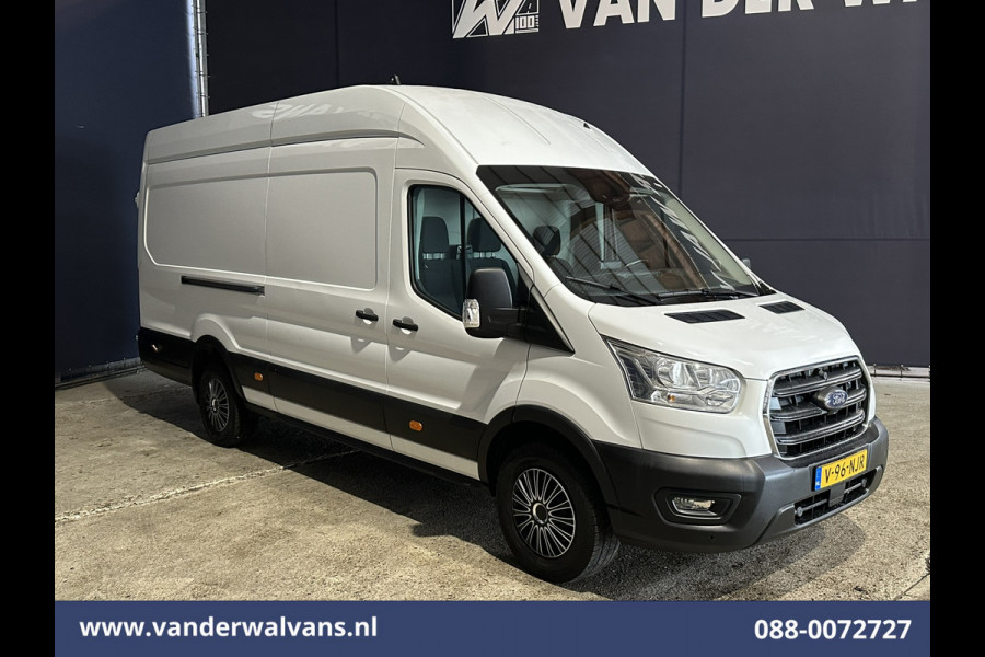 Ford Transit 2.0 TDCI 131pk L4H3 Euro6 Airco | Camera | Apple Carplay | Navigatie | Cruisecontrol | Stoelverwarming Cruisecontrol, parkeersensoren, verwarmde voorruit, bijrijdersbank, Android auto