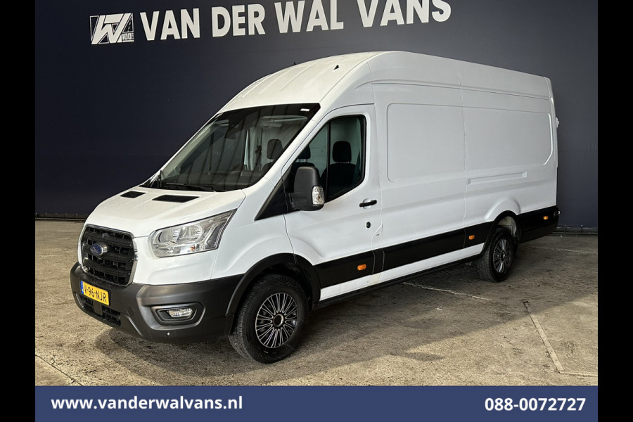 Ford Transit 2.0 TDCI 131pk L4H3 Euro6 Airco | Camera | Apple Carplay | Navigatie | Cruisecontrol | Stoelverwarming Cruisecontrol, parkeersensoren, verwarmde voorruit, bijrijdersbank, Android auto