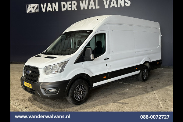 Ford Transit 2.0 TDCI 131pk L4H3 Euro6 Airco | Camera | Apple Carplay | Navigatie | Cruisecontrol | Stoelverwarming Cruisecontrol, parkeersensoren, verwarmde voorruit, bijrijdersbank, Android auto