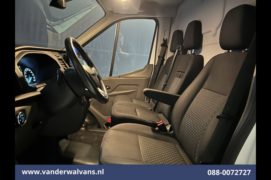 Ford Transit 2.0 TDCI 131pk L4H3 Euro6 Airco | Camera | Apple Carplay | Navigatie | Cruisecontrol | Stoelverwarming Cruisecontrol, parkeersensoren, verwarmde voorruit, bijrijdersbank, Android auto