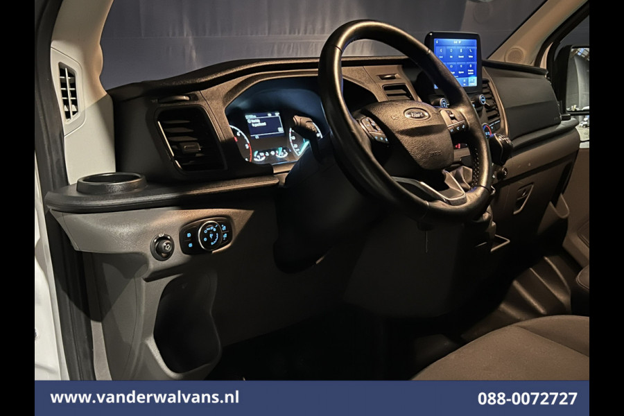 Ford Transit 2.0 TDCI 131pk L4H3 Euro6 Airco | Camera | Apple Carplay | Navigatie | Cruisecontrol | Stoelverwarming Cruisecontrol, parkeersensoren, verwarmde voorruit, bijrijdersbank, Android auto