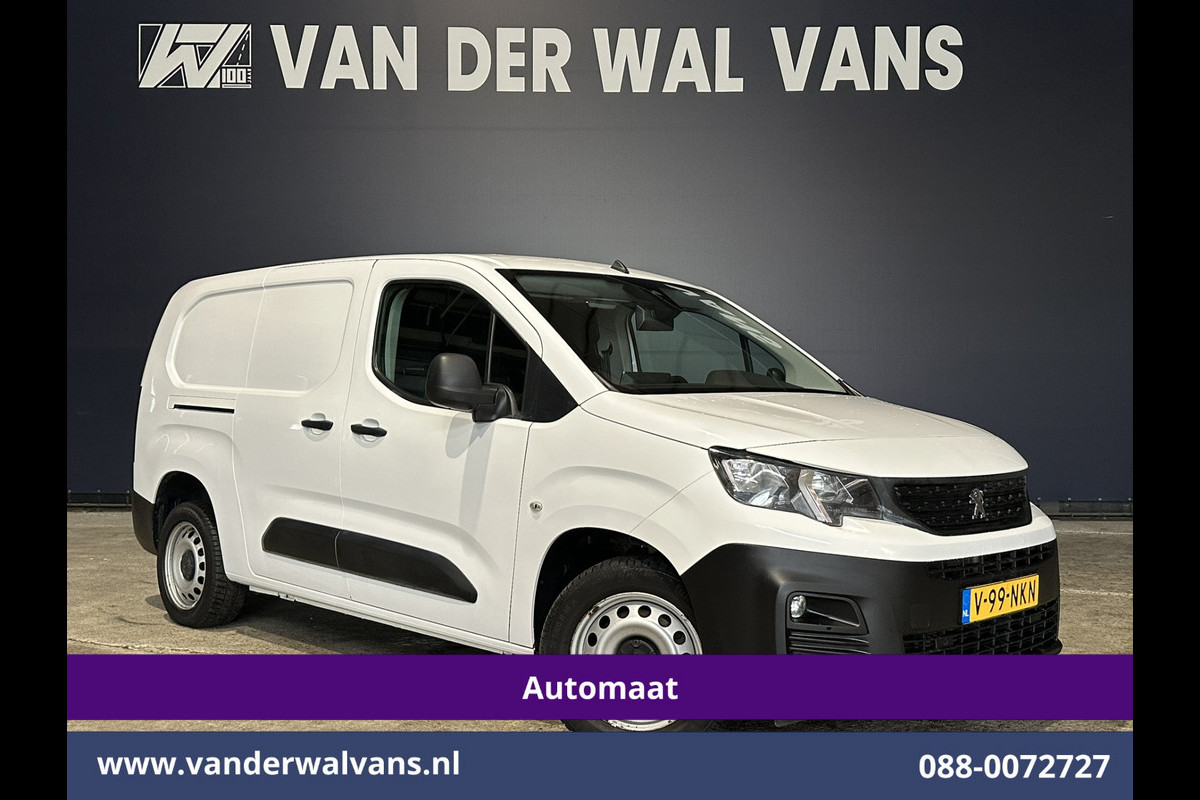 Peugeot Partner 1.5 BlueHDI 131pk Automaat L2H1 Euro6 Airco | 3-Zits | Camera | Apple Carplay | Cruisecontrol Android Auto, Parkeersensoren, Bijrijdersbank Peugeot Partner 1.5 BlueHDI 131pk Automaat L2H1 Euro6 Airco | 3-Zits | Camera | Apple Carplay | Cruisecontrol Android Auto, Parkeersensoren, Bijrijdersbank