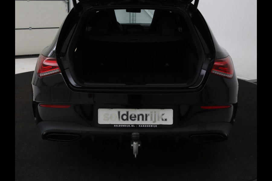 Mercedes-Benz CLA-Klasse Shooting Brake 250e AMG Night | Panoramadak | Adaptive cruise | Head-Up | Carplay | Stoelverwarming | Trekhaak | Leder/Alcantara | Widescreen | Full LED
