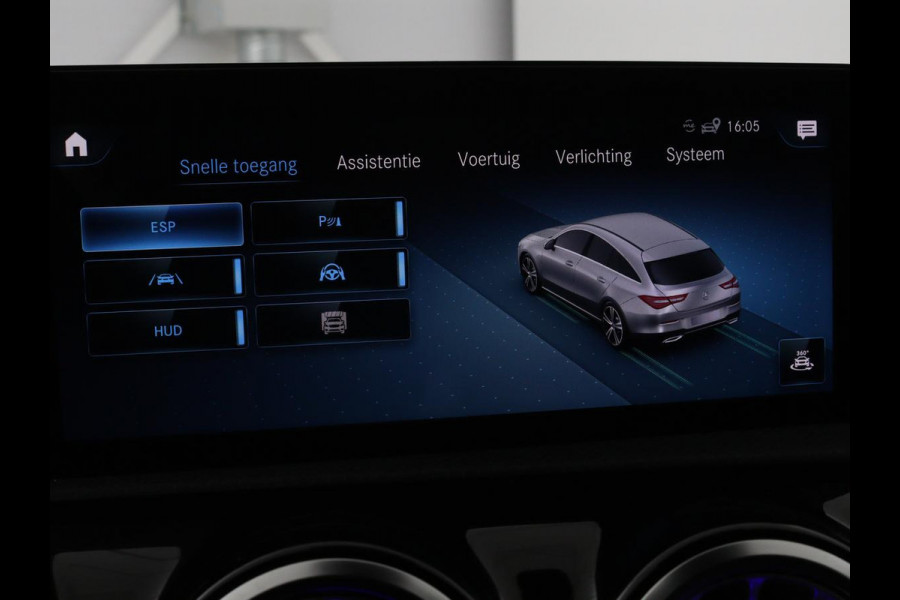 Mercedes-Benz CLA-Klasse Shooting Brake 250e AMG Night | Panoramadak | Adaptive cruise | Head-Up | Carplay | Stoelverwarming | Trekhaak | Leder/Alcantara | Widescreen | Full LED