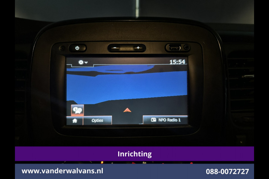 Opel Vivaro 1.6 CDTI 126pk L2H1 inrichting Euro6 Airco | Navigatie | Imperiaal | LED Trekhaak, Cruisecontrol, Parkeersensoren, Bijrijdersbank