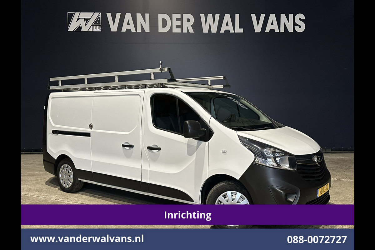 Opel Vivaro 1.6 CDTI 126pk L2H1 inrichting Euro6 Airco | Navigatie | Imperiaal | LED Trekhaak, Cruisecontrol, Parkeersensoren, Bijrijdersbank