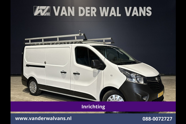 Opel Vivaro 1.6 CDTI 126pk L2H1 inrichting Euro6 Airco | Navigatie | Imperiaal | LED Trekhaak, Cruisecontrol, Parkeersensoren, Bijrijdersbank