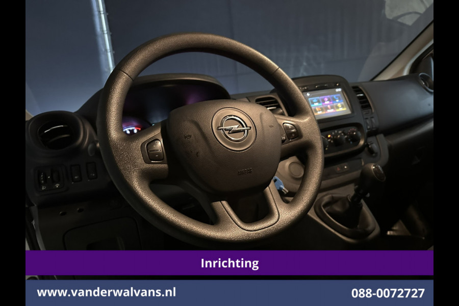 Opel Vivaro 1.6 CDTI 126pk L2H1 inrichting Euro6 Airco | Navigatie | Imperiaal | LED Trekhaak, Cruisecontrol, Parkeersensoren, Bijrijdersbank