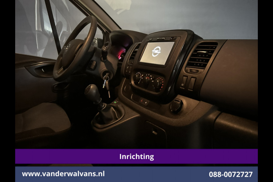 Opel Vivaro 1.6 CDTI 126pk L2H1 inrichting Euro6 Airco | Navigatie | Imperiaal | LED Trekhaak, Cruisecontrol, Parkeersensoren, Bijrijdersbank