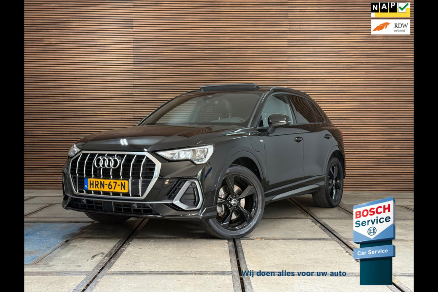 Audi Q3 45 TFSI e S Edition | S-Line | Pano | Trekhaak | Virtual Cockpit | Carplay | Half Leer | 19' inch