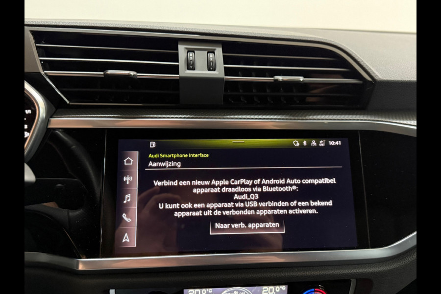 Audi Q3 45 TFSI e S Edition | S-Line | Pano | Trekhaak | Virtual Cockpit | Carplay | Half Leer | 19' inch