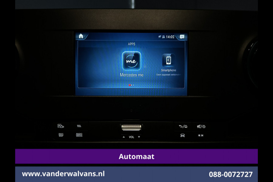 Mercedes-Benz Sprinter 317 CDI 170pk 9G-Tronic Automaat L2H2 Euro6 Airco | Camera | Navigatie Cruisecontrol, Parkeersensoren, Stoelverwarming, Bijrijdersbank