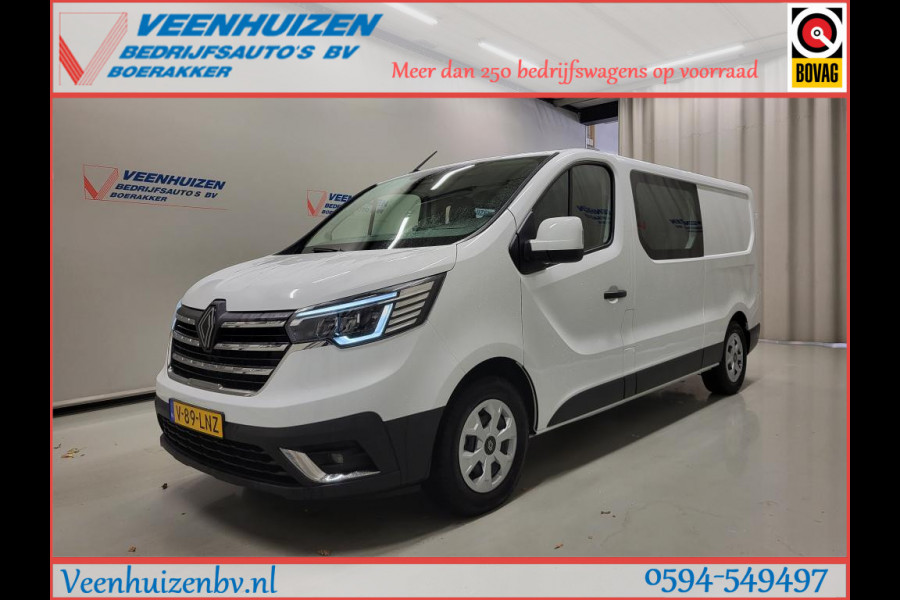 Renault Trafic E-Tech 52kWh L2/H1 Dubbele Cabine Elektrisch!