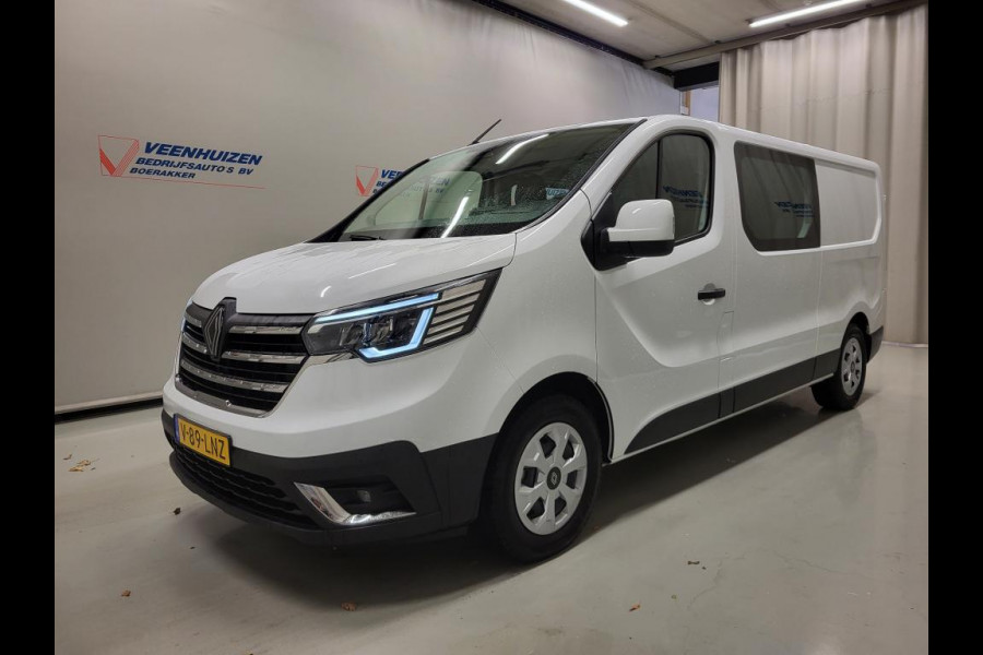 Renault Trafic E-Tech 52kWh L2/H1 Dubbele Cabine Elektrisch!