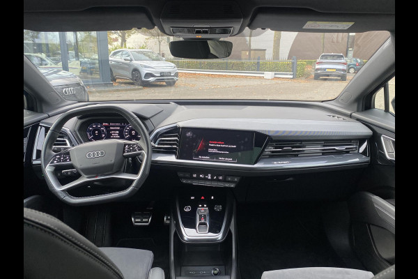 Audi Q4 Sportback e-tron 50 quattro 77 kWh S LINE in- exterieur | HEAD UP DISPLAY | ELECTR. STOELEN+GEHEUGEN | PANORAMADAK RIJKLAARPRIJS INCL. 12MND BOVAG | DEALER ONDERHOUDEN Audi Q4 Sportback e-tron 50 quattro 77 kWh S LINE in- exterieur | HEAD UP DISPLAY | ELECTR. STOELEN+GEHEUGEN | PANORAMADAK RIJKLAARPRIJS INCL. 12MND BOVAG | DEALER ONDERHOUDEN