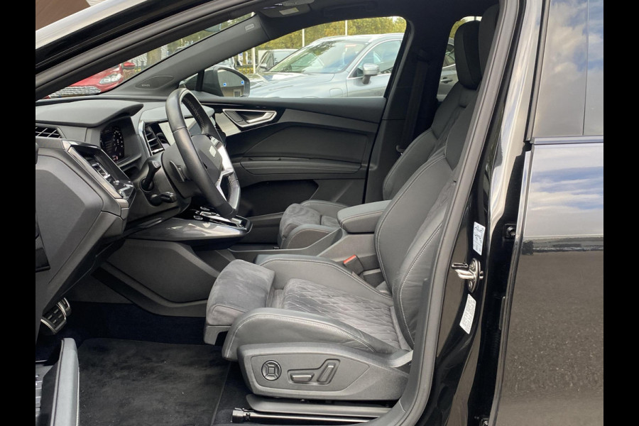 Audi Q4 Sportback e-tron 50 quattro 77 kWh S LINE in- exterieur | HEAD UP DISPLAY | ELECTR. STOELEN+GEHEUGEN | PANORAMADAK RIJKLAARPRIJS INCL. 12MND BOVAG | DEALER ONDERHOUDEN Audi Q4 Sportback e-tron 50 quattro 77 kWh S LINE in- exterieur | HEAD UP DISPLAY | ELECTR. STOELEN+GEHEUGEN | PANORAMADAK RIJKLAARPRIJS INCL. 12MND BOVAG | DEALER ONDERHOUDEN