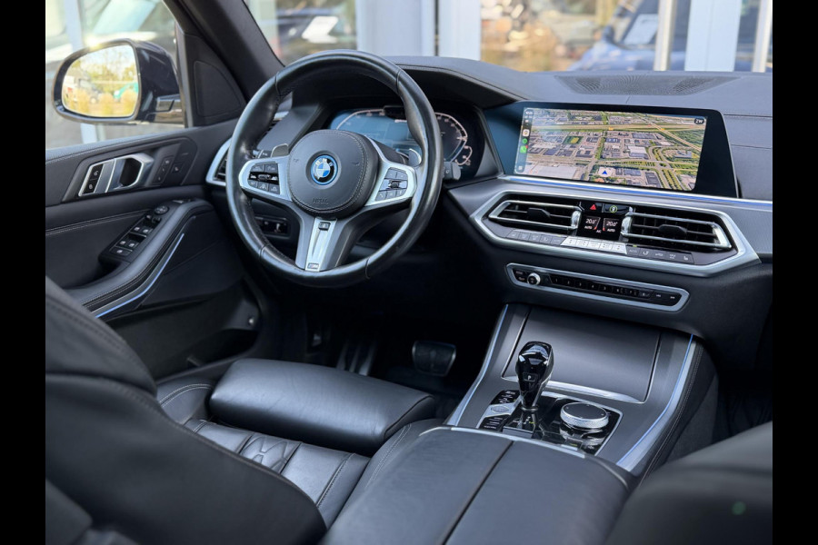 BMW X5 xDrive45e High Ex. M-Sport|Individual|SOH93%|Pano|Laser|CoPilot|21"|HUD|HIFI|Trekhaak|Tansanit BMW X5 xDrive45e High Ex. M-Sport|Individual|SOH93%|Pano|Laser|CoPilot|21"|HUD|HIFI|Trekhaak|Tansanit