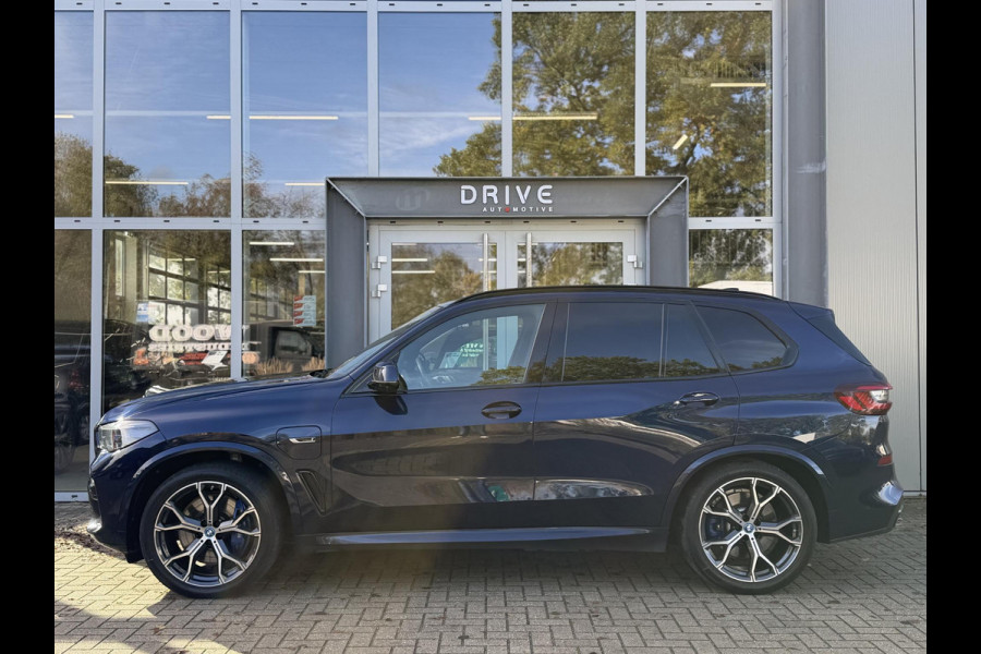 BMW X5 xDrive45e High Ex. M-Sport|Individual|SOH93%|Pano|Laser|CoPilot|21"|HUD|HIFI|Trekhaak|Tansanit BMW X5 xDrive45e High Ex. M-Sport|Individual|SOH93%|Pano|Laser|CoPilot|21"|HUD|HIFI|Trekhaak|Tansanit