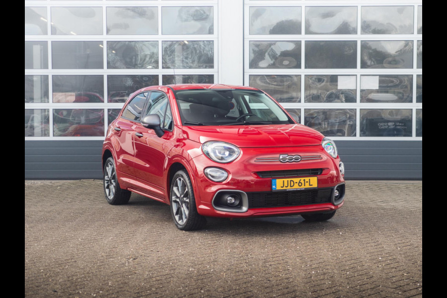 Fiat 500X 1.5 Hybrid Sport Automaat | Clima | Adapt. Cruise | 18" | Apple Carplay | Camera | PDC | Keyless | Navi | BSM Fiat 500X 1.5 Hybrid Sport Automaat | Clima | Adapt. Cruise | 18" | Apple Carplay | Camera | PDC | Keyless | Navi | BSM