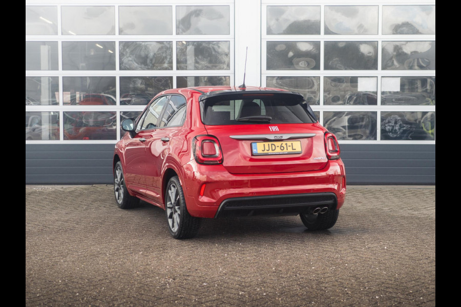 Fiat 500X 1.5 Hybrid Sport Automaat | Clima | Adapt. Cruise | 18" | Apple Carplay | Camera | PDC | Keyless | Navi | BSM Fiat 500X 1.5 Hybrid Sport Automaat | Clima | Adapt. Cruise | 18" | Apple Carplay | Camera | PDC | Keyless | Navi | BSM