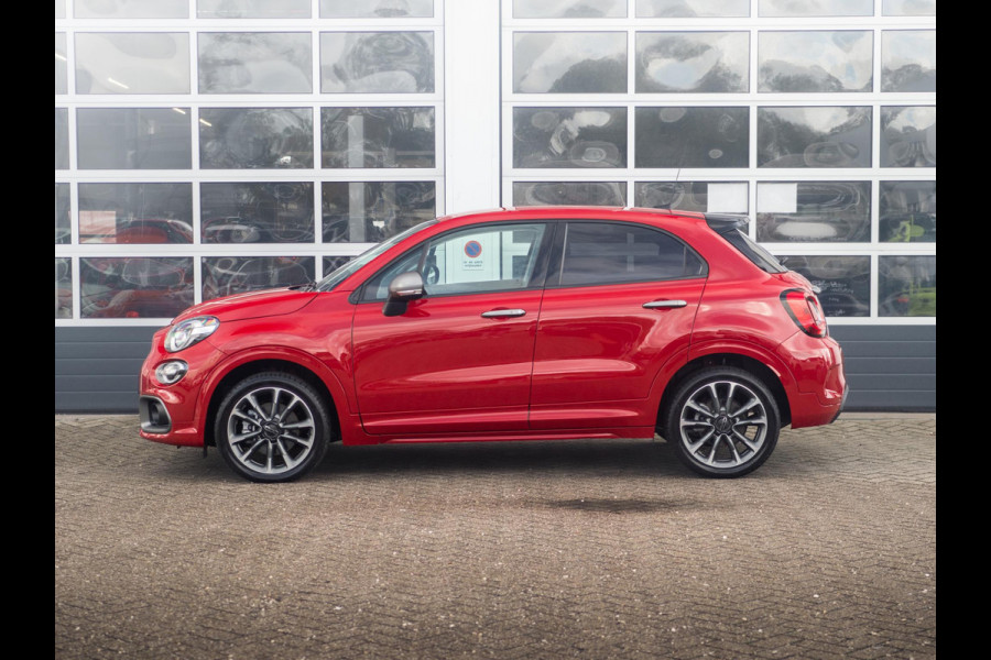 Fiat 500X 1.5 Hybrid Sport Automaat | Clima | Adapt. Cruise | 18" | Apple Carplay | Camera | PDC | Keyless | Navi | BSM Fiat 500X 1.5 Hybrid Sport Automaat | Clima | Adapt. Cruise | 18" | Apple Carplay | Camera | PDC | Keyless | Navi | BSM