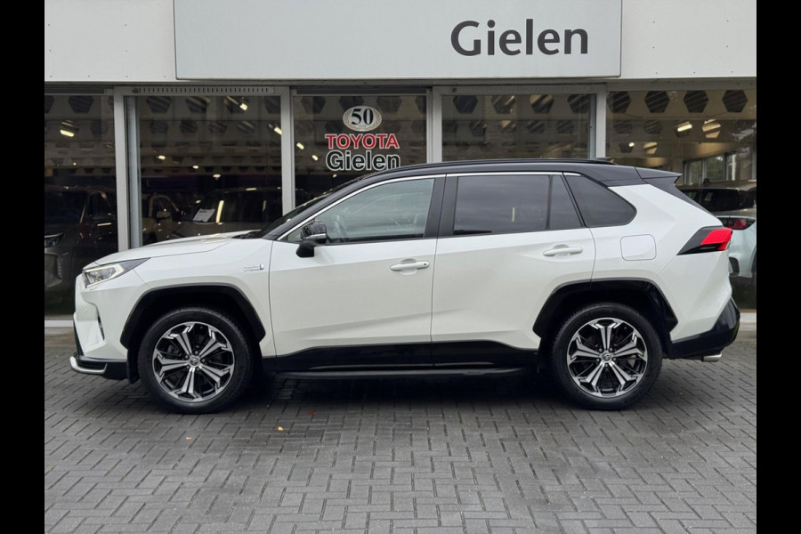 Toyota RAV4 2.5 Plug-in Hybrid AWD Bi-Tone Plus | Trekhaak, Head up display, JBL, Leer, Geheugenfunctie, 360 camera, Stoel+stuurverwarming,